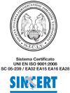 Certificazione Sincert ISO 9001:2008