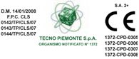 Certificazione CE Tecno Piemonte